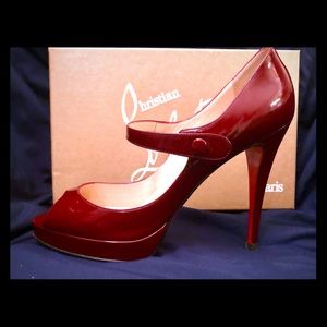 Christian Louboutin 5inch Maryjanes-patent leather